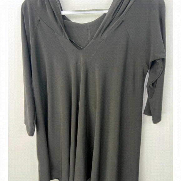 Joseph Ribkoff Tops - NWOT Joseph Ribkoff, Black Shirt, with Hood, Size 8